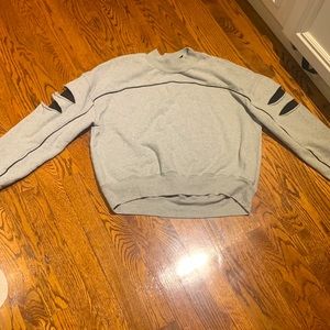 Shop Thursdays Grey crewneck sweatshirt